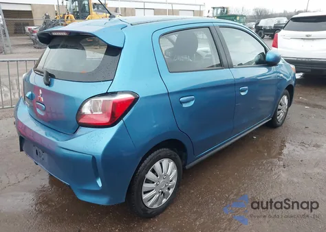 2022 Mitsubishi Mirage Es/Le z USA, uszkodzony, nr VIN ML32AUHJ6NH008867